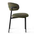 Panipeachy - Lot de 6 chaises de salle à manger, chaise de cuisine contemporaine rembourrée à dossier flottant avec cadre en métal robuste