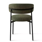 Panipeachy - Lot de 6 chaises de salle à manger, chaise de cuisine contemporaine rembourrée à dossier flottant avec cadre en métal robuste