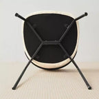 Panipeachy - Lot de 6 chaises de salle à manger, chaise de cuisine contemporaine rembourrée à dossier flottant avec cadre en métal robuste