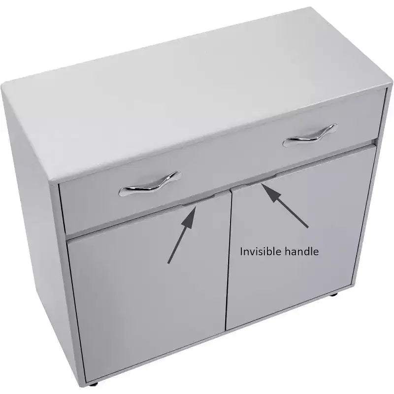 Console de rangement buffet en MDF blanc de 83,6 po avec 6 tiroirs, 2 armoires latérales et 2 portes pour salon ou salle à manger, rectangulaire