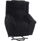Acekool Power Lift Recliner Chair with Heat and Massage, Plush Corduroy Upholstery, Electric Reclining Lift Chair for Elderly, Living Room