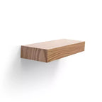 Étagère flottante en érable 11,8 po C, support mural en bois à fixation invisible, parfaite pour la décoration de salle de bain/chambre/cuisine ou pour l'exposition de livres/plantes, installation facile.