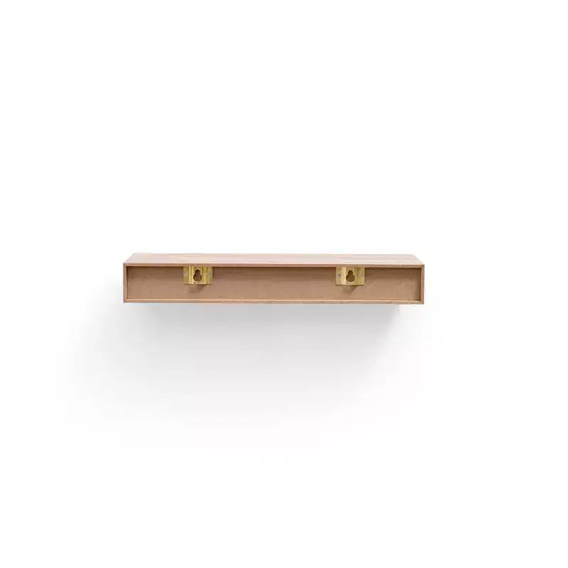 Étagère flottante en érable 11,8 po C, support mural en bois à fixation invisible, parfaite pour la décoration de salle de bain/chambre/cuisine ou pour l'exposition de livres/plantes, installation facile.