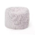 TUYOHW Faux Fur Bean Bag Chair, High-Density Foam Round Floor Chair for Plush Comfort, Cozy Lounge Chair for Living Room
