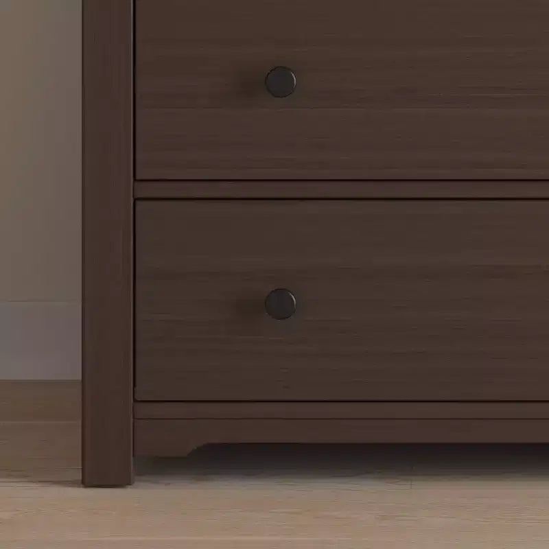 Commode 3 tiroirs Child Craft Harmony avec plateau à langer amovible, grand espace de rangement, kit anti-basculement inclus pour éviter le basculement, finition sécuritaire pour bébé