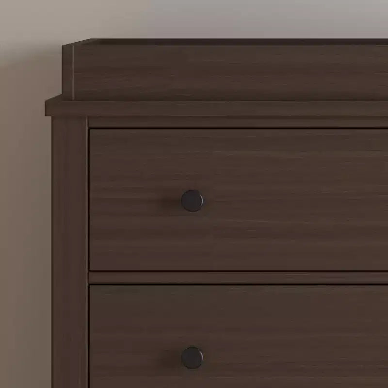 Commode 3 tiroirs Child Craft Harmony avec plateau à langer amovible, grand espace de rangement, kit anti-basculement inclus pour éviter le basculement, finition sécuritaire pour bébé