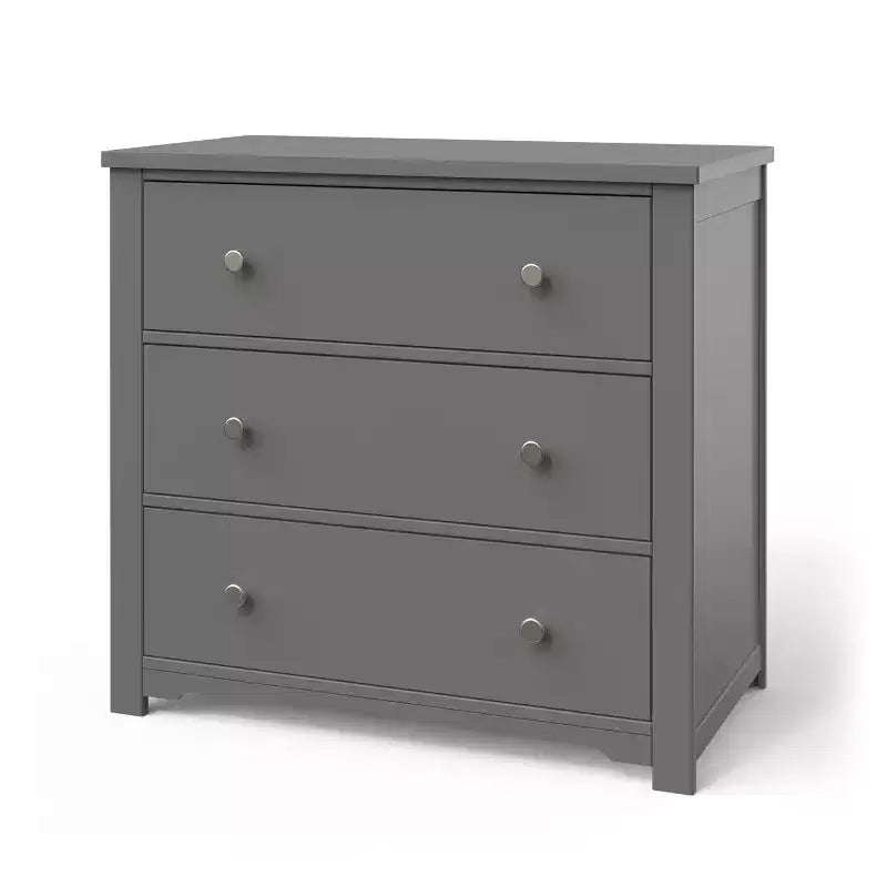 Commode 3 tiroirs Child Craft Harmony avec plateau à langer amovible, grand espace de rangement, kit anti-basculement inclus pour éviter le basculement, finition sécuritaire pour bébé