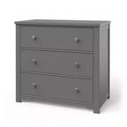 Commode 3 tiroirs Child Craft Harmony avec plateau à langer amovible, grand espace de rangement, kit anti-basculement inclus pour éviter le basculement, finition sécuritaire pour bébé