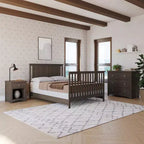 Commode 3 tiroirs Child Craft Harmony avec plateau à langer amovible, grand espace de rangement, kit anti-basculement inclus pour éviter le basculement, finition sécuritaire pour bébé