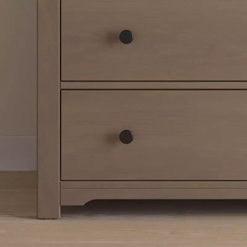 Commode 3 tiroirs Child Craft Harmony avec plateau à langer amovible, grand espace de rangement, kit anti-basculement inclus pour éviter le basculement, finition sécuritaire pour bébé