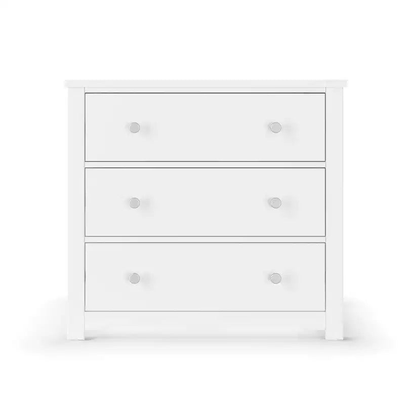 Commode 3 tiroirs Child Craft Harmony avec plateau à langer amovible, grand espace de rangement, kit anti-basculement inclus pour éviter le basculement, finition sécuritaire pour bébé