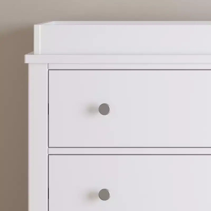 Commode 3 tiroirs Child Craft Harmony avec plateau à langer amovible, grand espace de rangement, kit anti-basculement inclus pour éviter le basculement, finition sécuritaire pour bébé