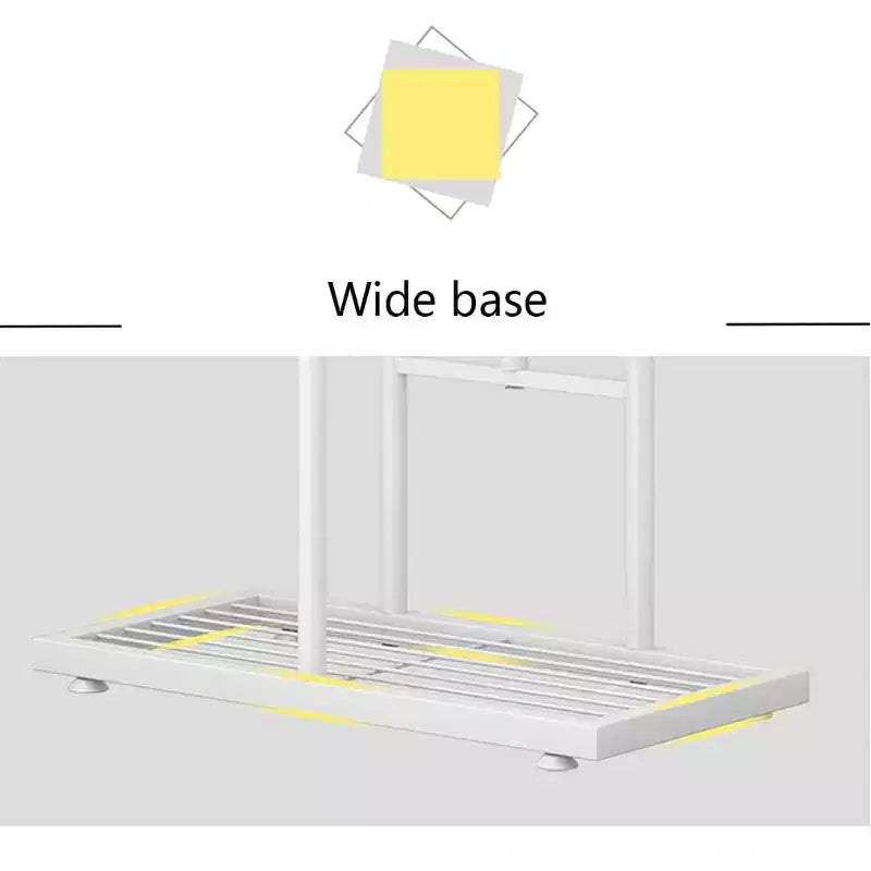 Support pour Plantes en Métal, Étagère à Fleurs d'Angle à 6 Niveaux Pouvant Accueillir 7 Pots, Présentoir à Plantes Multi-Niveaux Intérieur et Extérieur