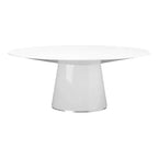 Madisonburg Oval Counter Height Table White - Alder Bay