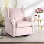 Fauteuils d'appoint Tamaki 35" en tissu rose - Acme Furniture