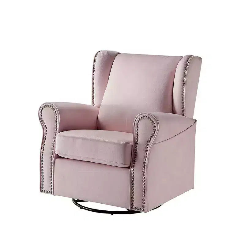Fauteuils d'appoint Tamaki 35" en tissu rose - Acme Furniture