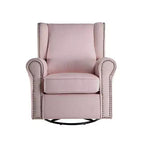 Fauteuils d'appoint Tamaki 35" en tissu rose - Acme Furniture