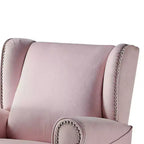 Fauteuils d'appoint Tamaki 35" en tissu rose - Acme Furniture