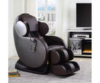 Fauteuil inclinable électrique de massage Pacari en polyuréthane de 57 po, couleur chocolat - Acme Furniture : similicuir de luxe, port USB, cadre en métal