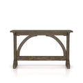 Jobrin Double Pedestal Console Table Reclaimed Oak - miBasics