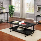 Table basse Franda Tray Top noire - miBasics