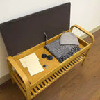 Banc à chaussures Cambridge en bambou naturel - Proman Products