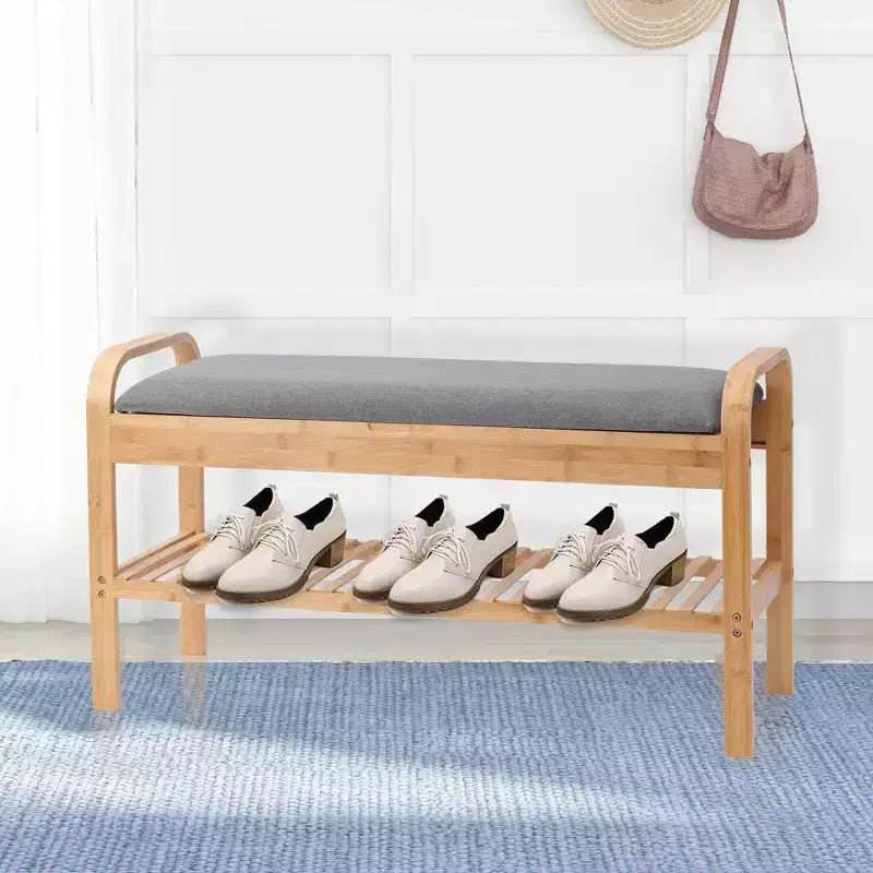 Banc à chaussures Cambridge en bambou naturel - Proman Products