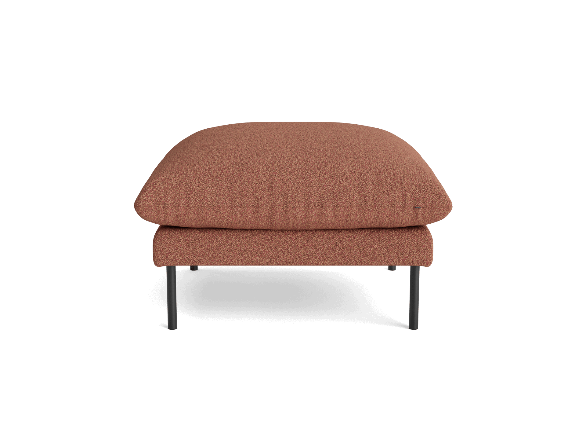 Ottoman – The Ottoman is a companion piece for the Sofa and Armchair, designed with the same contemporary aesthetic and oversized, pillowy cushioning