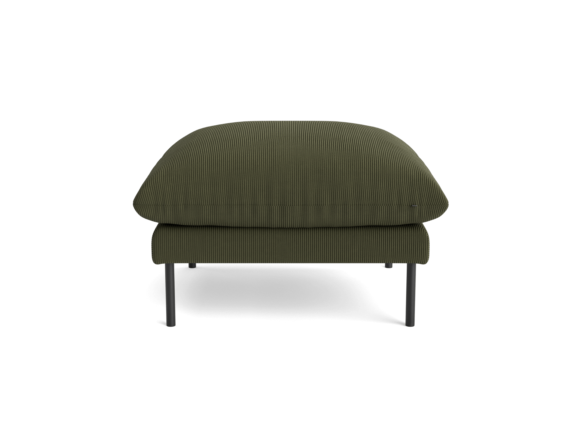 Ottoman – The Ottoman is a companion piece for the Sofa and Armchair, designed with the same contemporary aesthetic and oversized, pillowy cushioning