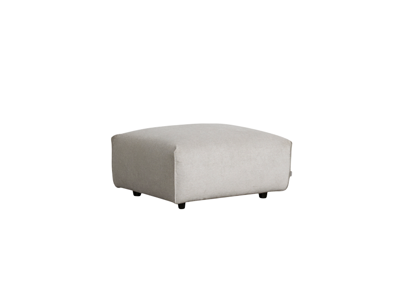 Sofa Ottoman – The Sofa Ottoman is a companion piece for the Sofa, built on an FSC mix wood frame (pine, LVL, plywood) with black polypropylene legs
