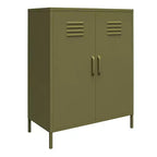Meuble de rangement casier en métal 2 portes Shadwick RealRooms