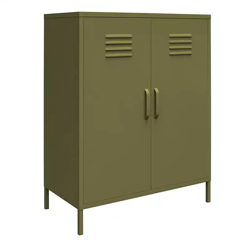 Meuble de rangement casier en métal 2 portes Shadwick RealRooms
