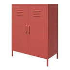 Meuble de rangement casier en métal 2 portes Shadwick RealRooms