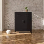 Meuble de rangement casier en métal 2 portes Shadwick RealRooms