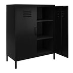 Meuble de rangement casier en métal 2 portes Shadwick RealRooms