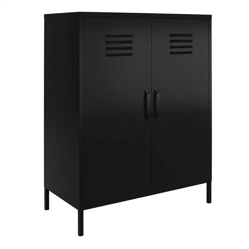 Meuble de rangement casier en métal 2 portes Shadwick RealRooms