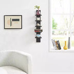 Étagère murale verticale étroite 30 x 6 - Danya B.