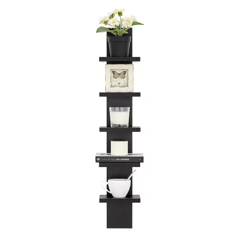 Étagère murale verticale étroite 30 x 6 - Danya B.