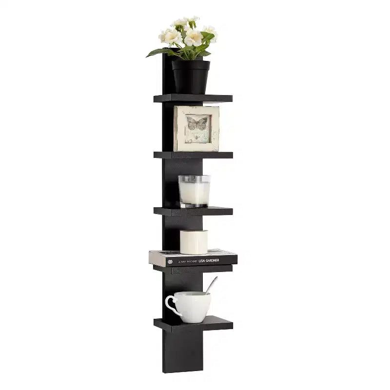 Étagère murale verticale étroite 30 x 6 - Danya B.