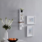 Étagère murale verticale étroite 30 x 6 - Danya B.
