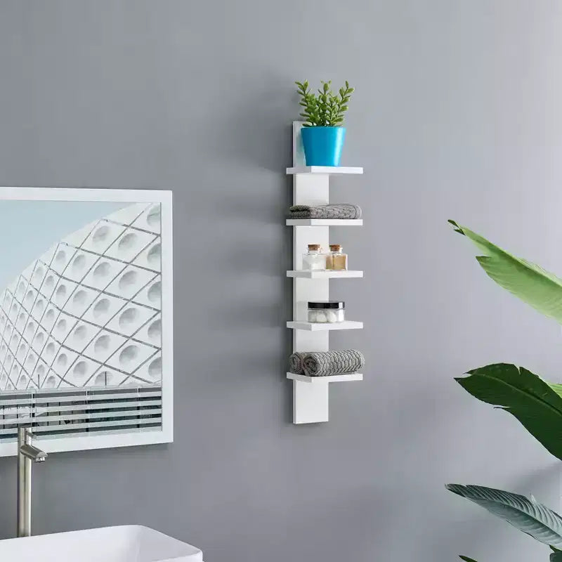 Étagère murale verticale étroite 30 x 6 - Danya B.