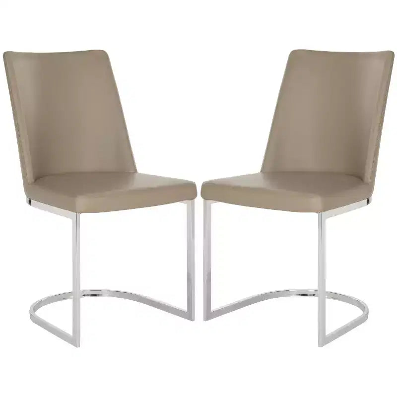 Chaise d'appoint en lin Parkston 18 H (lot de 2) - FOX2013 - Safavieh Couture