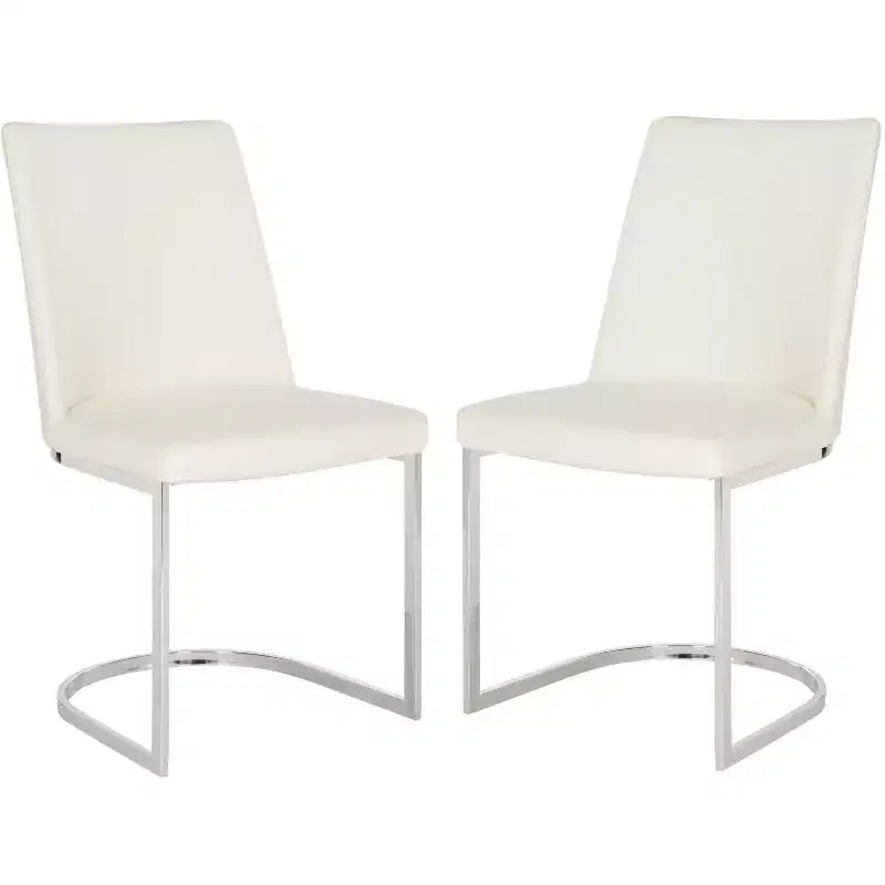 Chaise d'appoint en lin Parkston 18 H (lot de 2) - FOX2013 - Safavieh Couture