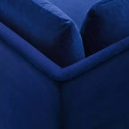 Fauteuil d'angle de canapé modulaire en velours Ardent Performance - Modway