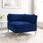 Fauteuil d'angle de canapé modulaire en velours Ardent Performance - Modway