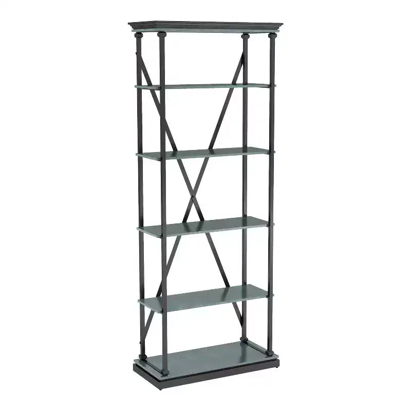Bibliothèque 5 étagères Cadboll 84.25x33.88 - miBasics