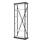 Bibliothèque 5 étagères Cadboll 84.25x33.88 - miBasics