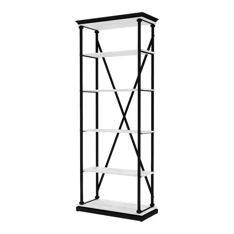 Bibliothèque 5 étagères Cadboll 84.25x33.88 - miBasics