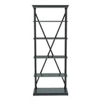 84.25x33.88 Cadboll 5 Layer Bookcase - miBasics