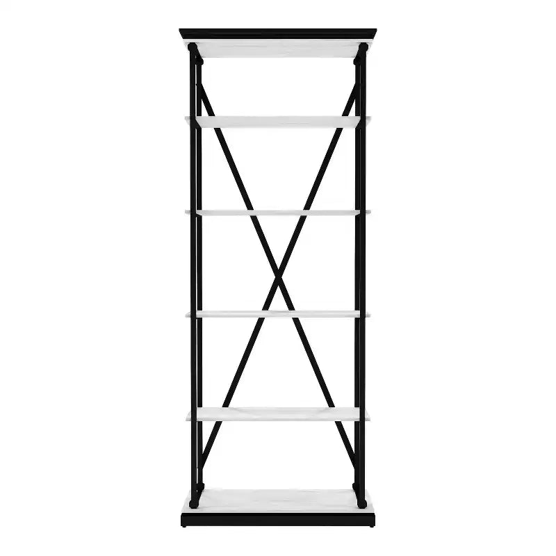 Bibliothèque 5 étagères Cadboll 84.25x33.88 - miBasics